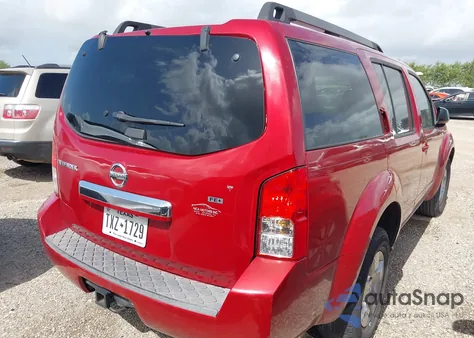 2010 Nissan Pathfinder S Fe+ z USA, uszkodzony, nr VIN 5N1AR1NN0AC618676